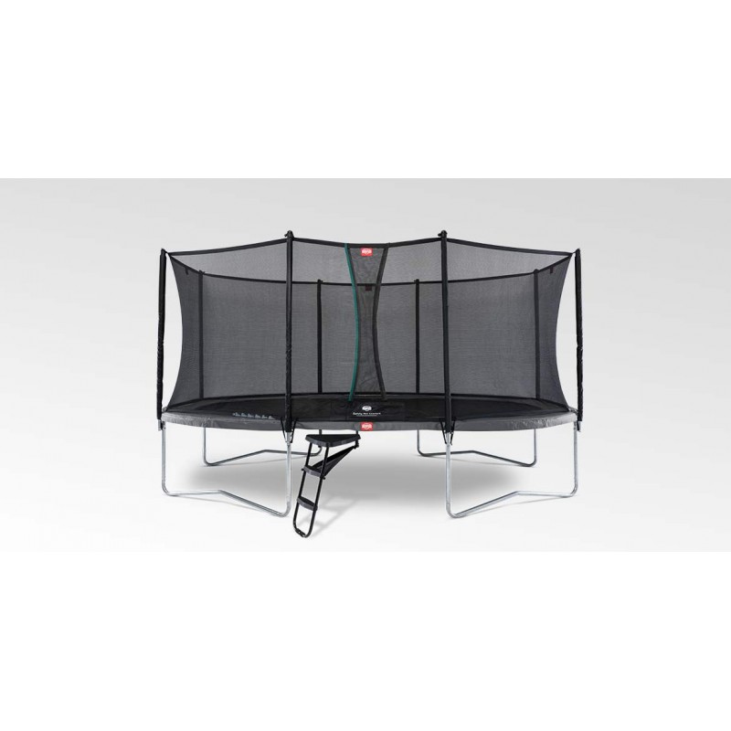 BERG Grand Favorit Regular 520 + Safety Net Comfort, Priemer 520x345 cm, Farba Šedá