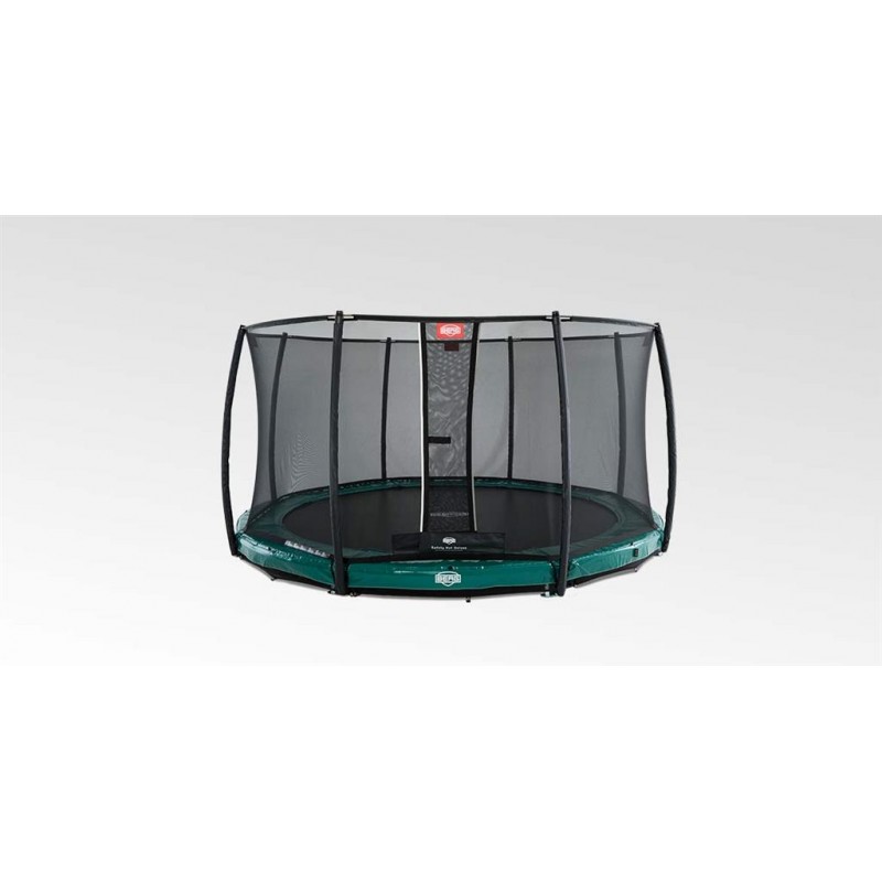 Berg Elite Inground s ochrannou sieťou Deluxe, Priemer 330 cm, Farba Zelená, Ochranná síť Deluxe
