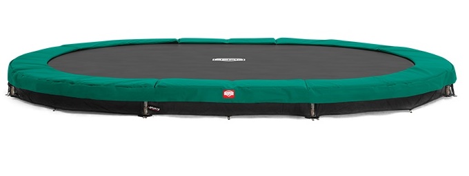 BERG Grand Champion InGround, Priemer 520x345 cm, Farba Zelená