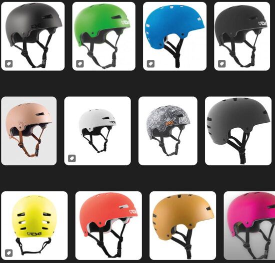 PŘILBA TSG EVOLUTION SOLID COLOR 