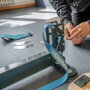 Drevená podesta na slackrack