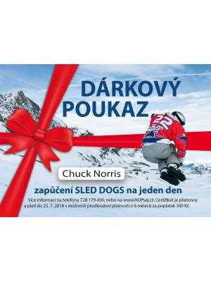 Poukážka na požičanie Sled Dogs